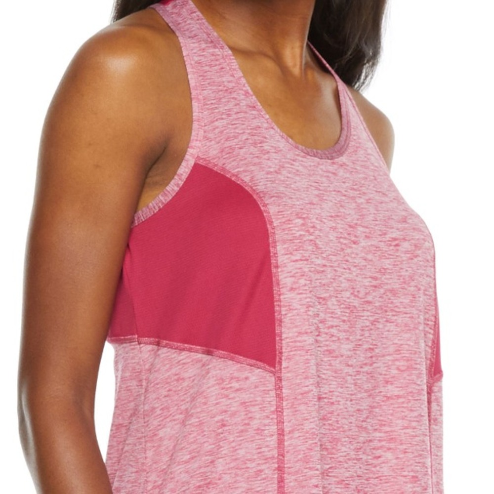 NEW Xersion M Top Tank Pink Racerback Athletic Athleisure Casual Active